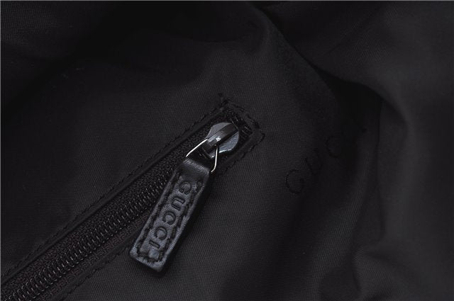 Authentic GUCCI Vintage Bamboo Shoulder Bag Purse Leather 0000531 Brown J9615