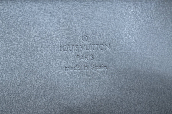 Auth Louis Vuitton Vernis Columbus Shoulder Tote Bag Light Green LV Junk J9617