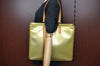 Auth Louis Vuitton Vernis Columbus Shoulder Tote Bag Light Green LV Junk J9617