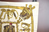 Authentic HERMES Carre 90 Scarf "GRAND UNIFORME" Silk Ivory J9622