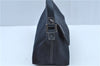 Authentic FENDI Vintage Shoulder Hand Bag Purse Canvas Leather Navy Blue J9628