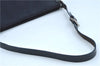 Authentic FENDI Vintage Shoulder Hand Bag Purse Canvas Leather Navy Blue J9628