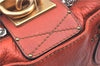 Authentic Chloe Vintage Paddington Leather Shoulder Hand Bag Purse Orange J9630