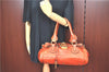 Authentic Chloe Vintage Paddington Leather Shoulder Hand Bag Purse Orange J9630