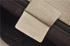 Authentic GUCCI Eclipse Hand Tote Bag GG Canvas Leather 120844 Brown Ivory J9633