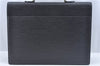Authentic Louis Vuitton Epi Serviette Ambassadeur Black M54412 Briefcase J9639