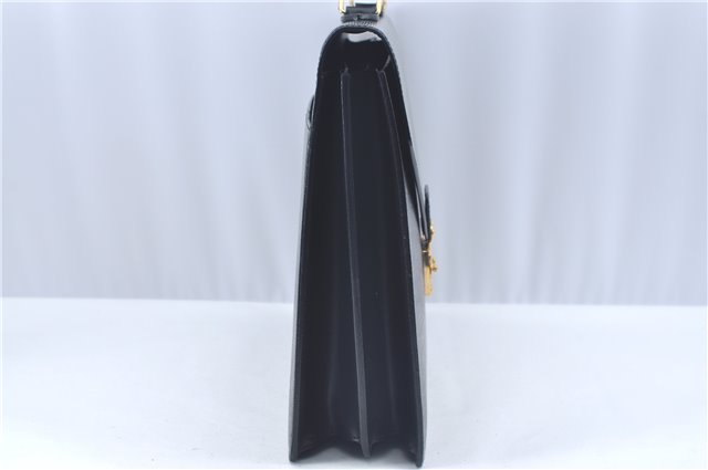 Authentic Louis Vuitton Epi Serviette Ambassadeur Black M54412 Briefcase J9639