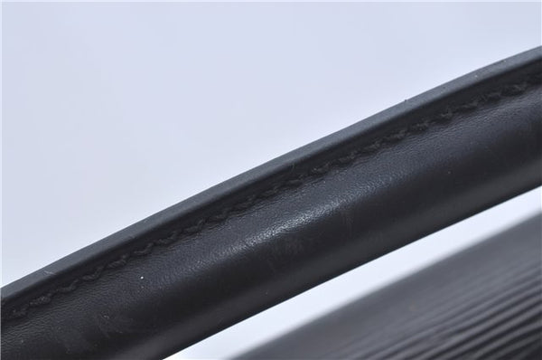 Authentic Louis Vuitton Epi Serviette Ambassadeur Black M54412 Briefcase J9639