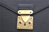 Authentic Louis Vuitton Epi Serviette Ambassadeur Black M54412 Briefcase J9639
