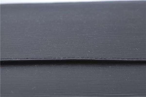 Authentic Louis Vuitton Epi Serviette Ambassadeur Black M54412 Briefcase J9639