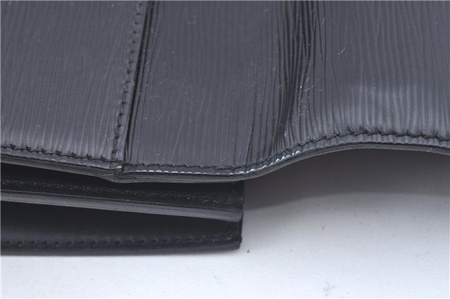 Authentic Louis Vuitton Epi Serviette Ambassadeur Black M54412 Briefcase J9639