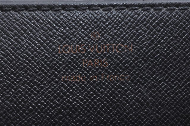 Authentic Louis Vuitton Epi Serviette Ambassadeur Black M54412 Briefcase J9639