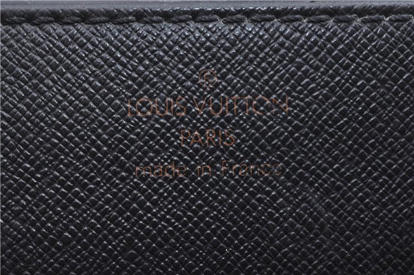 Authentic Louis Vuitton Epi Serviette Ambassadeur Black M54412 Briefcase J9639