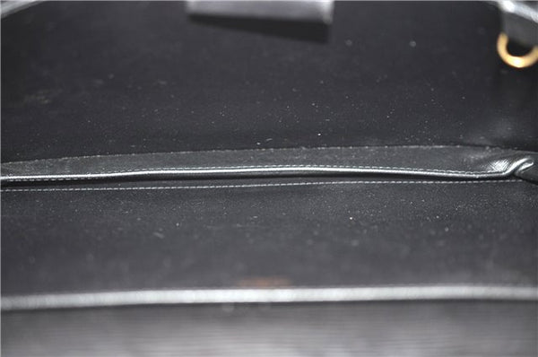 Authentic Louis Vuitton Epi Serviette Ambassadeur Black M54412 Briefcase J9639