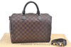 Authentic Louis Vuitton Damier Speedy Bandouliere 30 Hand Bag N41367 LV J9641