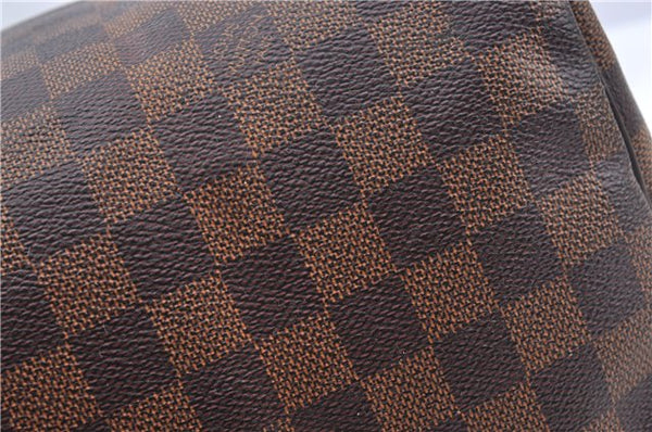 Authentic Louis Vuitton Damier Speedy Bandouliere 30 Hand Bag N41367 LV J9641