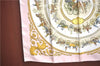 Authentic HERMES Carre 90 Scarf "LA PROMENADE DE LONGCHAMPS" Silk Pink Box J9644