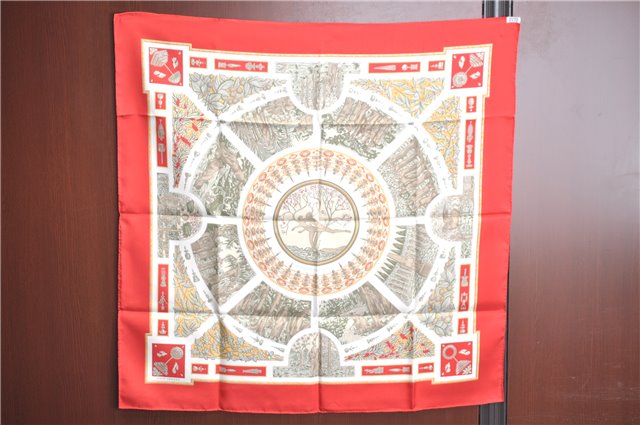 Authentic HERMES Carre 90 Scarf 