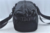 Authentic CHANEL Sports Line CC Logo Shoulder Boston Bag PVC Nylon Black J9647