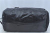 Authentic CHANEL Sports Line CC Logo Shoulder Boston Bag PVC Nylon Black J9647