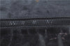 Authentic CHANEL Sports Line CC Logo Shoulder Boston Bag PVC Nylon Black J9647