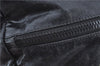 Authentic CHANEL Sports Line CC Logo Shoulder Boston Bag PVC Nylon Black J9647
