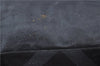 Authentic CHANEL Sports Line CC Logo Shoulder Boston Bag PVC Nylon Black J9647