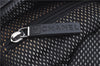 Authentic CHANEL Sports Line CC Logo Shoulder Boston Bag PVC Nylon Black J9647