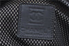 Authentic CHANEL Sports Line CC Logo Shoulder Boston Bag PVC Nylon Black J9647