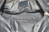 Authentic CHANEL Sports Line CC Logo Shoulder Boston Bag PVC Nylon Black J9647