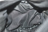 Authentic CHANEL Sports Line CC Logo Shoulder Boston Bag PVC Nylon Black J9647