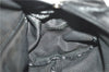 Authentic CHANEL Sports Line CC Logo Shoulder Boston Bag PVC Nylon Black J9647