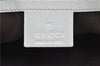 Authentic GUCCI Shoulder Tote Bag Purse GG Canvas Leather 107757 White J9650