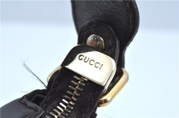 Authentic GUCCI Sukey Shoulder Tote Bag GG Canvas Leather 362726 Brown J9656