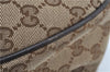 Authentic GUCCI Sukey Shoulder Tote Bag GG Canvas Leather 362726 Brown J9656