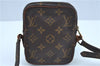 Auth Louis Vuitton Monogram Mini Poche Danube Shoulder Cross Bag M45268 LV J9663