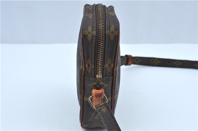 Auth Louis Vuitton Monogram Mini Poche Danube Shoulder Cross Bag M45268 LV J9663