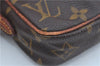 Auth Louis Vuitton Monogram Mini Poche Danube Shoulder Cross Bag M45268 LV J9663