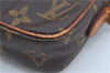 Auth Louis Vuitton Monogram Mini Poche Danube Shoulder Cross Bag M45268 LV J9663