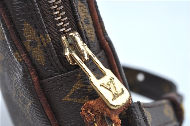 Auth Louis Vuitton Monogram Mini Poche Danube Shoulder Cross Bag M45268 LV J9663