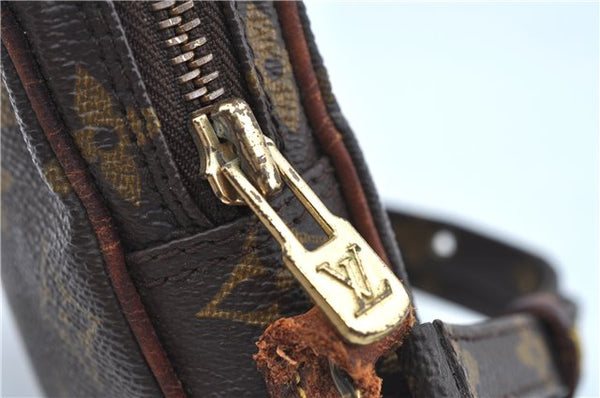 Auth Louis Vuitton Monogram Mini Poche Danube Shoulder Cross Bag M45268 LV J9663