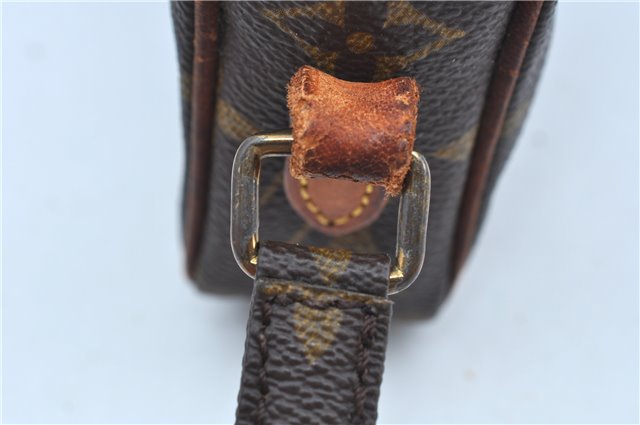 Auth Louis Vuitton Monogram Mini Poche Danube Shoulder Cross Bag M45268 LV J9663