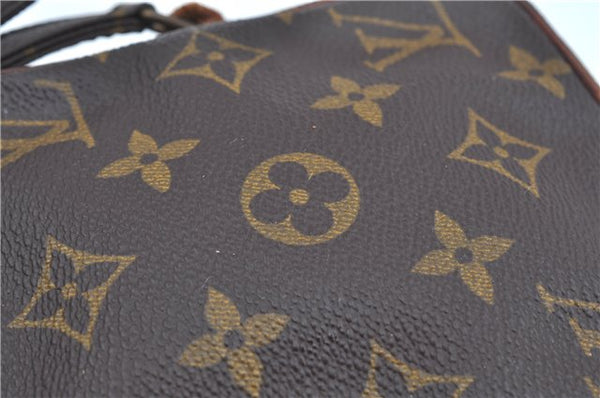 Auth Louis Vuitton Monogram Mini Poche Danube Shoulder Cross Bag M45268 LV J9663