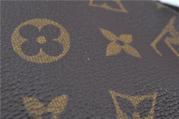 Auth Louis Vuitton Monogram Mini Poche Danube Shoulder Cross Bag M45268 LV J9663