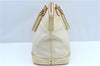 Authentic Louis Vuitton Suhali Lockit MM Hand Bag White Ivory M91874 LV J9667