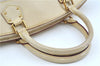 Authentic Louis Vuitton Suhali Lockit MM Hand Bag White Ivory M91874 LV J9667