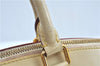 Authentic Louis Vuitton Suhali Lockit MM Hand Bag White Ivory M91874 LV J9667