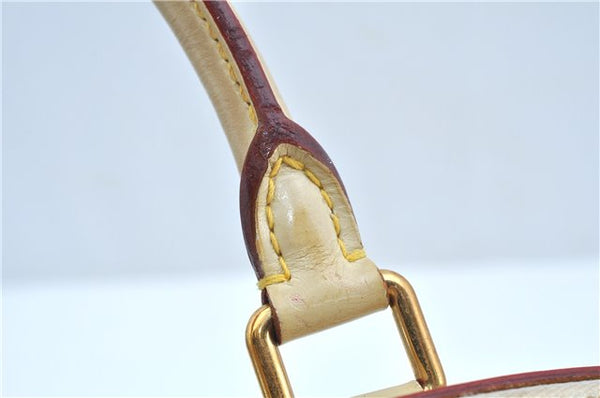 Authentic Louis Vuitton Suhali Lockit MM Hand Bag White Ivory M91874 LV J9667