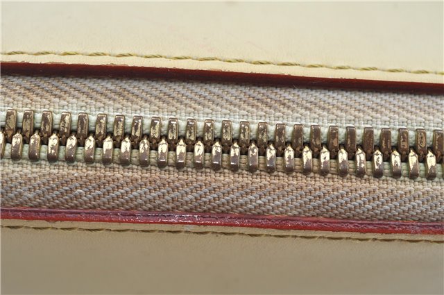 Authentic Louis Vuitton Suhali Lockit MM Hand Bag White Ivory M91874 LV J9667