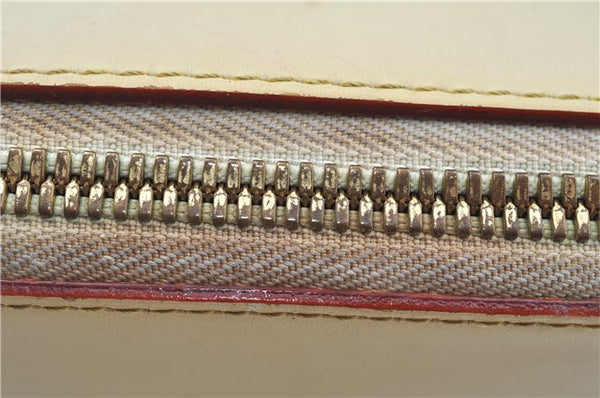 Authentic Louis Vuitton Suhali Lockit MM Hand Bag White Ivory M91874 LV J9667